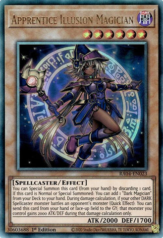Apprentice Illusion Magician [RA04-EN023] Ultimate Rare