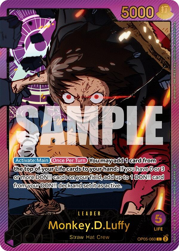 Monkey.D.Luffy (SPR) [Extra Booster: Memorial Collection]