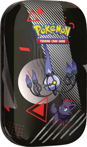 Scarlet & Violet: Black Bolt & White Flare - Unova Mini Tin (Chandelure & Zorua)