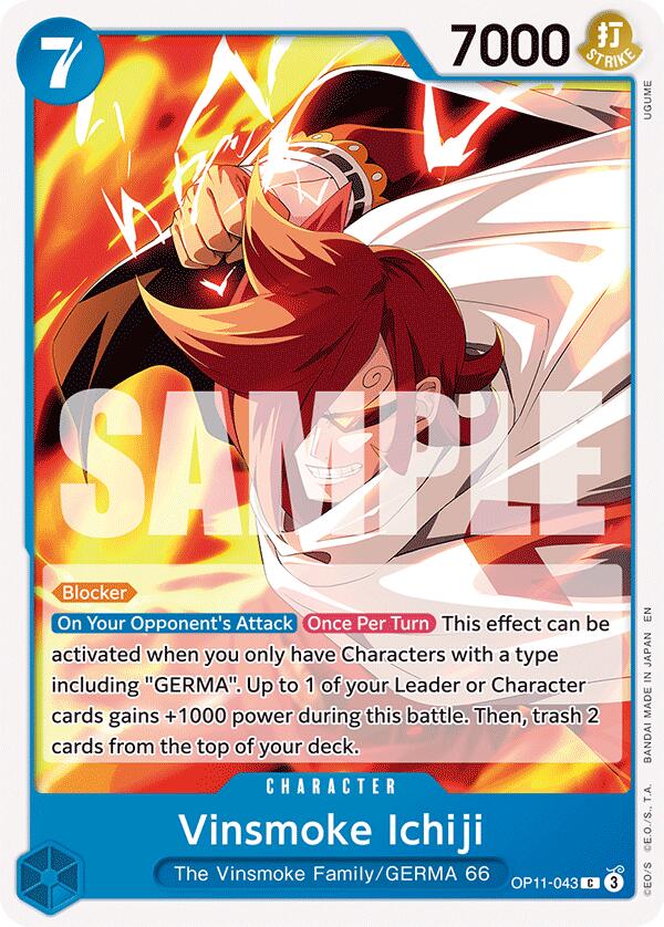 Vinsmoke Ichiji [Un poing de vitesse divine] 