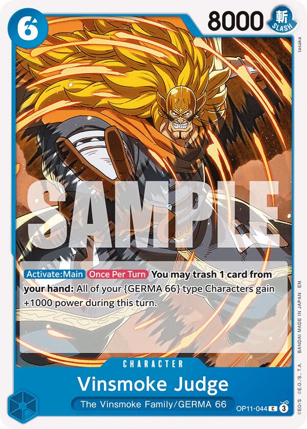 Vinsmoke Judge [Un poing de vitesse divine] 