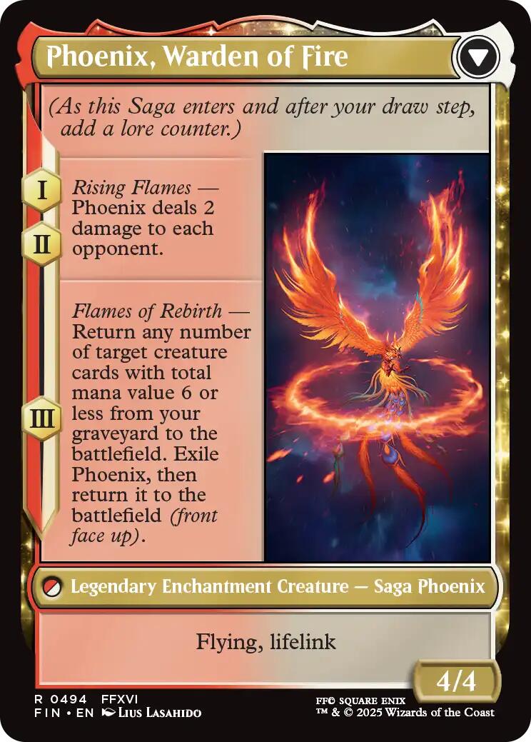 Joshua, Phoenix's Dominant (Extended Art) [FINAL FANTASY : Through the Ages]