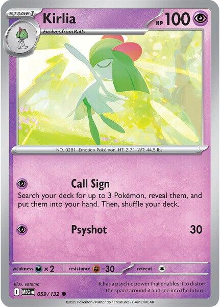 Kirlia (059/132) [Mega Evolutions: Base Set]
