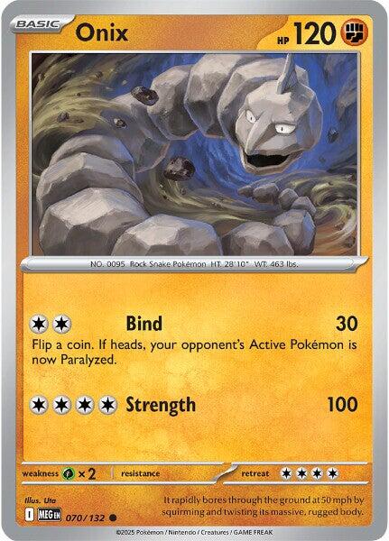 Onix (070/132) [Mega Evolutions: Base Set]