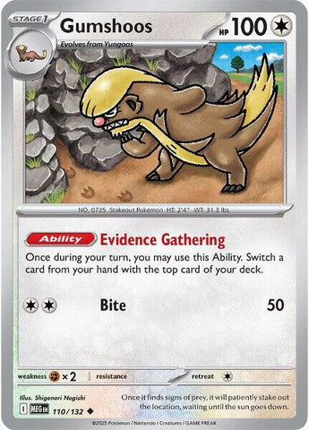 Gumshoos (110/132) [Mega Evolutions: Base Set]