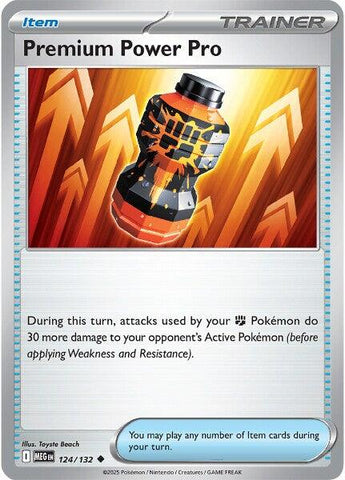 Premium Power Pro (124/132) [Mega Evolutions: Base Set]