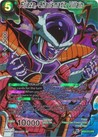 Frieza, Charismatic Villain (SPR) (BT10-075) [Rise of the Unison Warrior]