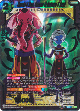 Rumsshi & Kusu, Universe 10 Destroyer & Angel (DB2-173) [Divine Multiverse]