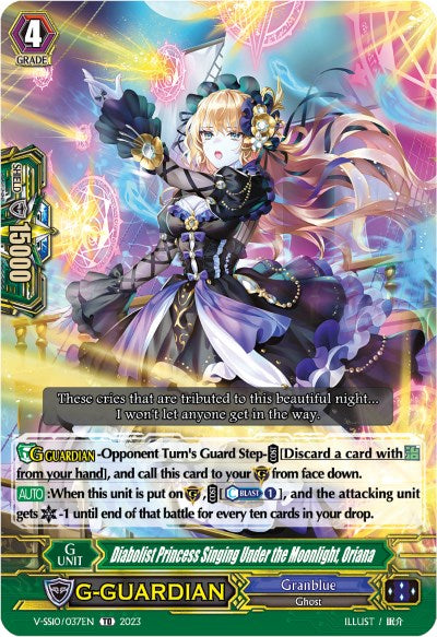 Diabolist Princess Singing Under the Moonlight, Oriana (V-SS10/037EN) [Premium Battle Deckset 2023]