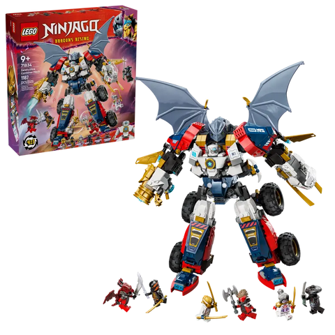 LEGO® NINJAGO® Zane's Ultra Combiner Mech Set 71834
