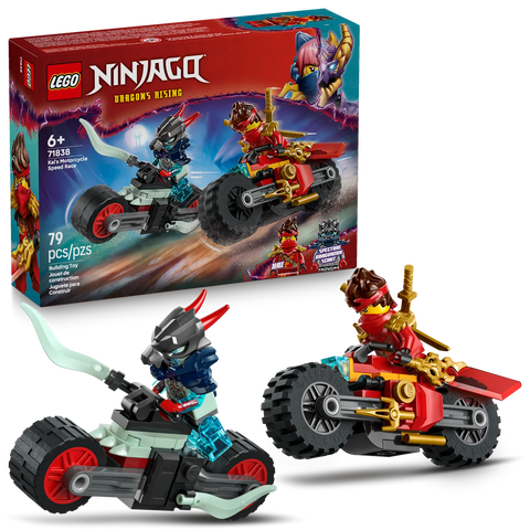 LEGO®  NINJAGO® Kai's Motorcycle Speed Race Set 71838