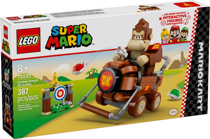LEGO® Mario Kart™ Donkey Kong & DK Jumbo Set 72033