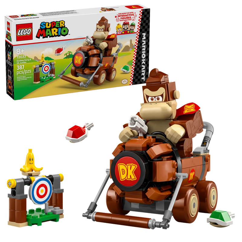 LEGO® Mario Kart™ Donkey Kong & DK Jumbo Set 72033