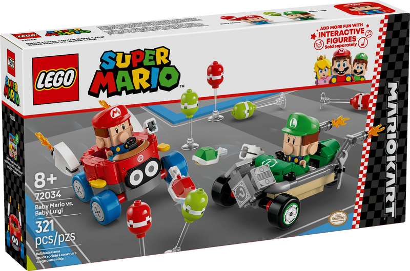 LEGO® Mario Kart™ Baby Mario & Baby Luigi Set 72034