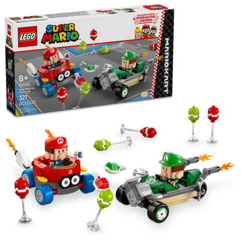 LEGO® MARIOKART™ Baby Mario & Baby Luigi Set 72034