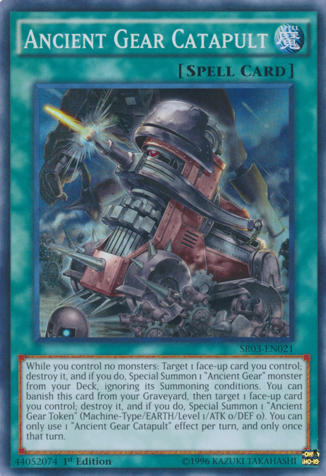 Ancient Gear Catapult [SR03-EN021] Super Rare