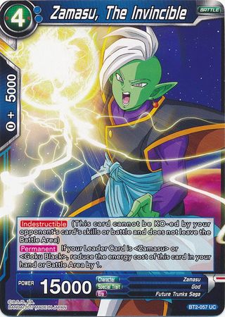 Zamasu, The Invincible (BT2-057) [Union Force]