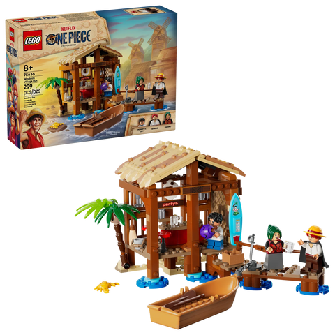 LEGO® ONE PIECE Windmill Village Hut Set 75636