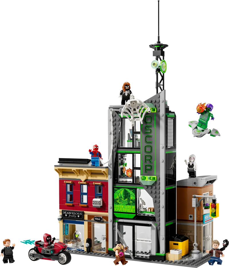 LEGO® Marvel Spider-Man Vs. Oscorp Set 76324