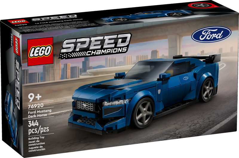 LEGO®  Speed Champions Ford Mustang Dark Horse Sports Car Set 76920