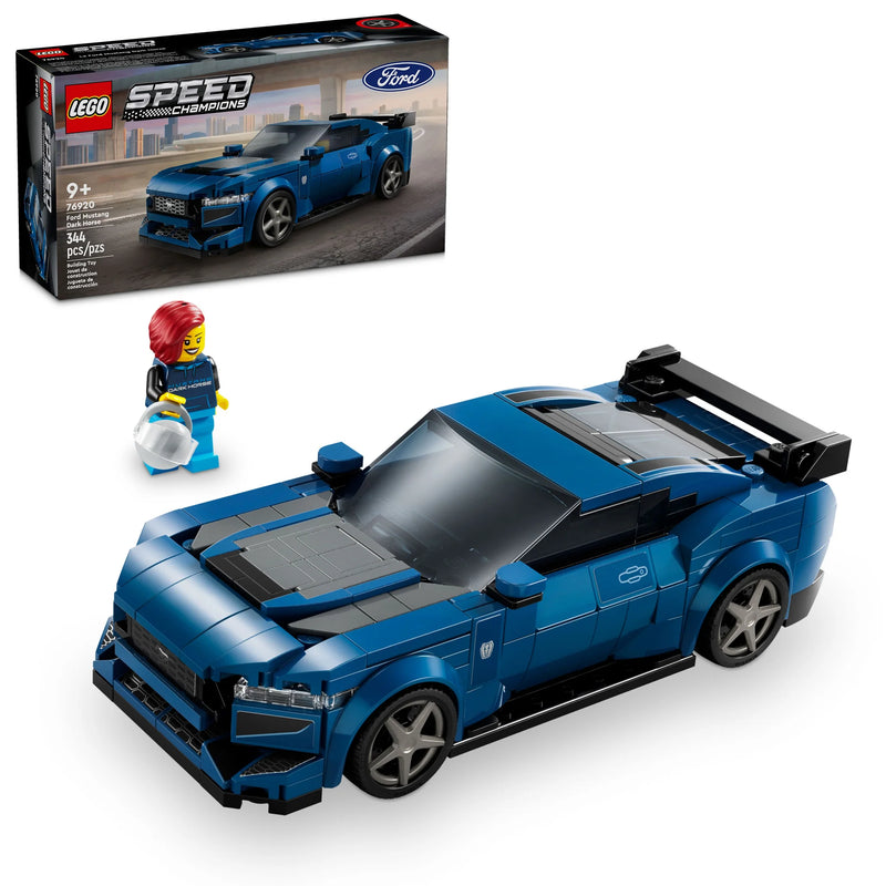 LEGO®  Speed Champions Ford Mustang Dark Horse Sports Car Set 76920