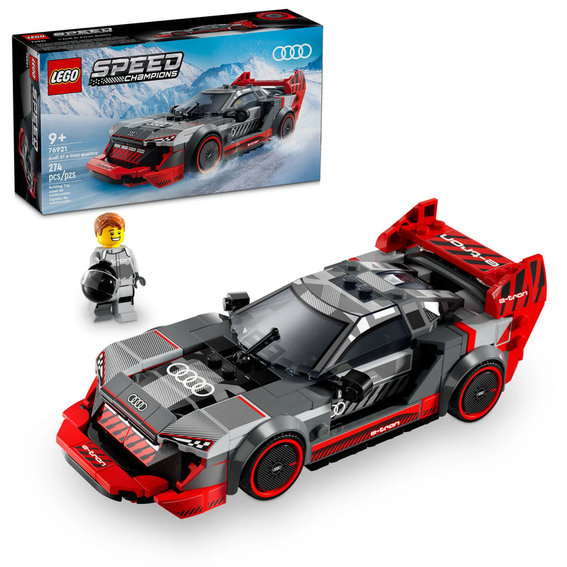 LEGO®  Speed Champions Audi S1 E-tron Quattro Race Car Set 76921