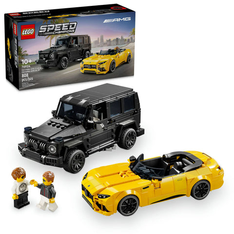 LEGO® SPEED CHAMPIONS Mercedes-AMG G 63 & Mercedes AMG SL 63 Car Set 76923