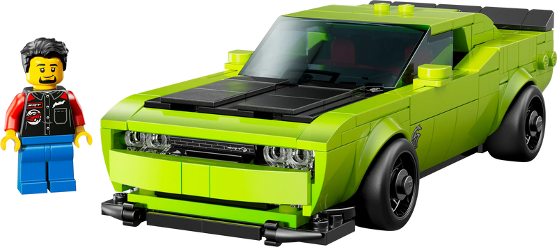 LEGO®  Speed Champions Dodge Challenger SRT Hellcat Sports Car Set 77237