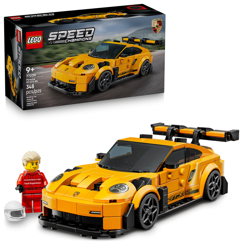 LEGO®  Speed Champions Porsche 911 GT3 RS Super Car Set 77239