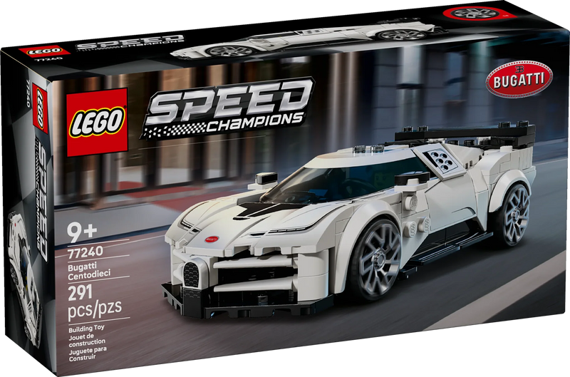 LEGO®  Speed Champions Bugatti Centodieci Hyper Sports Car Set 77240