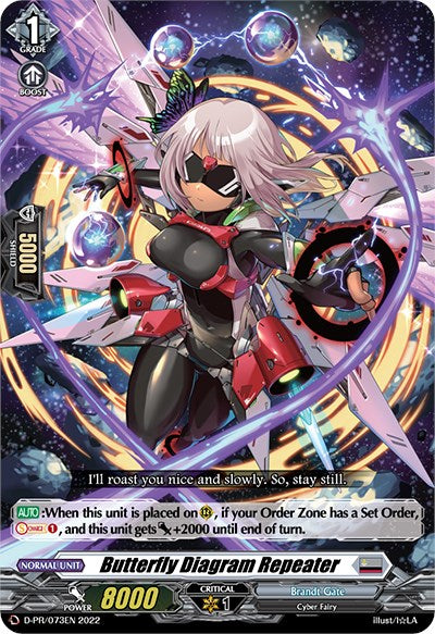 Butterfly Diagram Repeater (D-PR/073EN) [D Promo Cards]