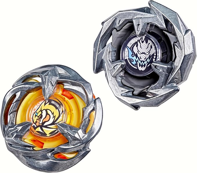 Beyblade X - Pack double - Gale Wyvern 5-80GB (type Endurance) / Tail Viper 3-80HN (type Défense)