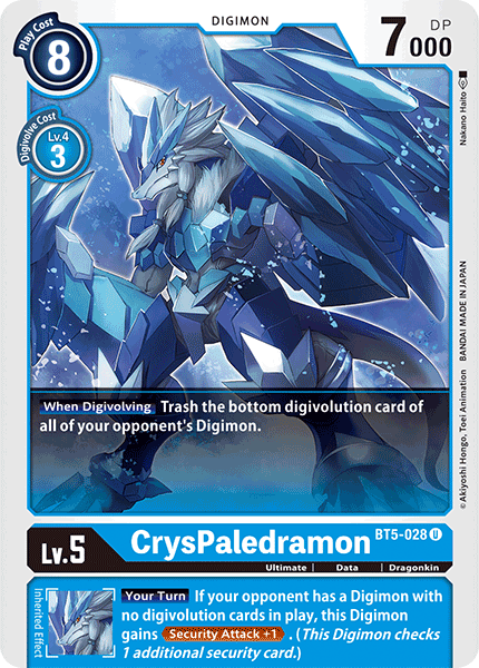 CrysPaledramon [BT5-028] [Battle of Omni]