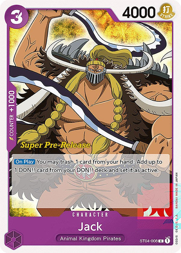 Jack [Super Pre-Release Starter Deck: Animal Kingdom Pirates]