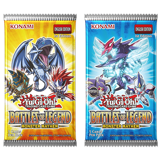 Yu-Gi-Oh! - Battle of Legends : Monster Mayhem - Booster Pack - 1st Edition