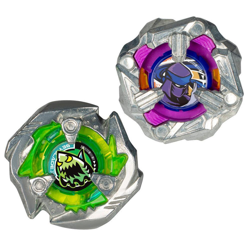 Beyblade X - Dual Pack - Knife Shinobi 4-80HN (Defense Type) / Keel Shark 3-80F (Attack Type)