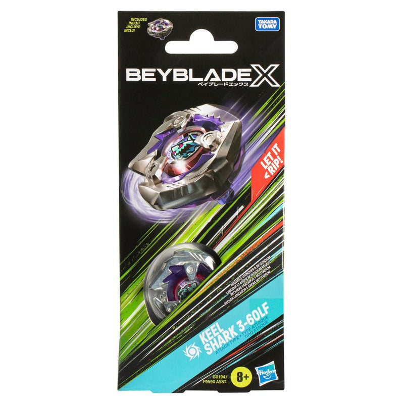 Beyblade X - Keel Shark 3-60LF (Attack Type)