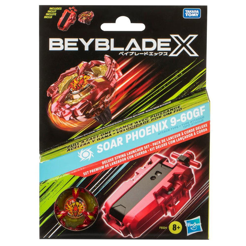 Beyblade X - String Launcher - Soar Phoenix 9-60GF (Attack Type)