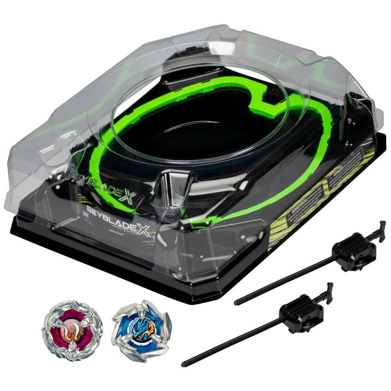 Beyblade X -  Xtreme Battle Set (1x Beystadium, 2x Beyblade, 2x Launchers)