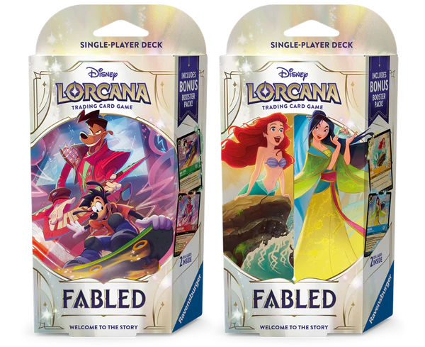 *Pre-Order* Disney Lorcana: Fabled - Starter Deck (Bundle of 2)