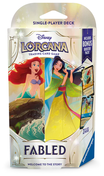 *Pre-Order* Disney Lorcana: Fabled - Starter Deck (Amber/Sapphire)