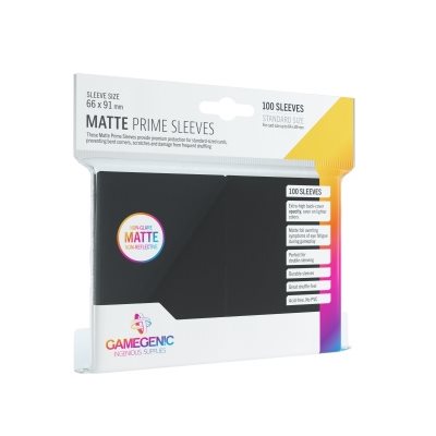 Gamegenic - Matte Sleeves - Black