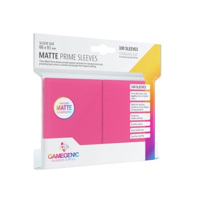 Gamegenic - Matte Sleeves - Pink