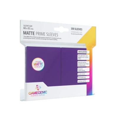 Gamegenic - Matte Sleeves - Purple