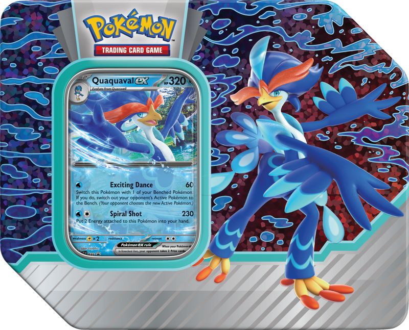 Pokemon - Paldea Partners Tin - Quaquaval Ex