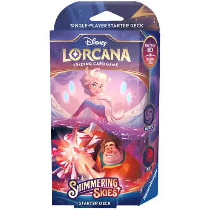 Disney Lorcana - Shimmering Skies - Starter Deck - Amethyst & Ruby