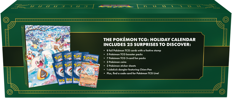 Pokémon - Holiday Calendar 2024