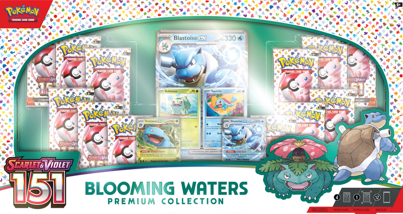 Scarlet & Violet: 151 - Blooming Waters Premium Collection