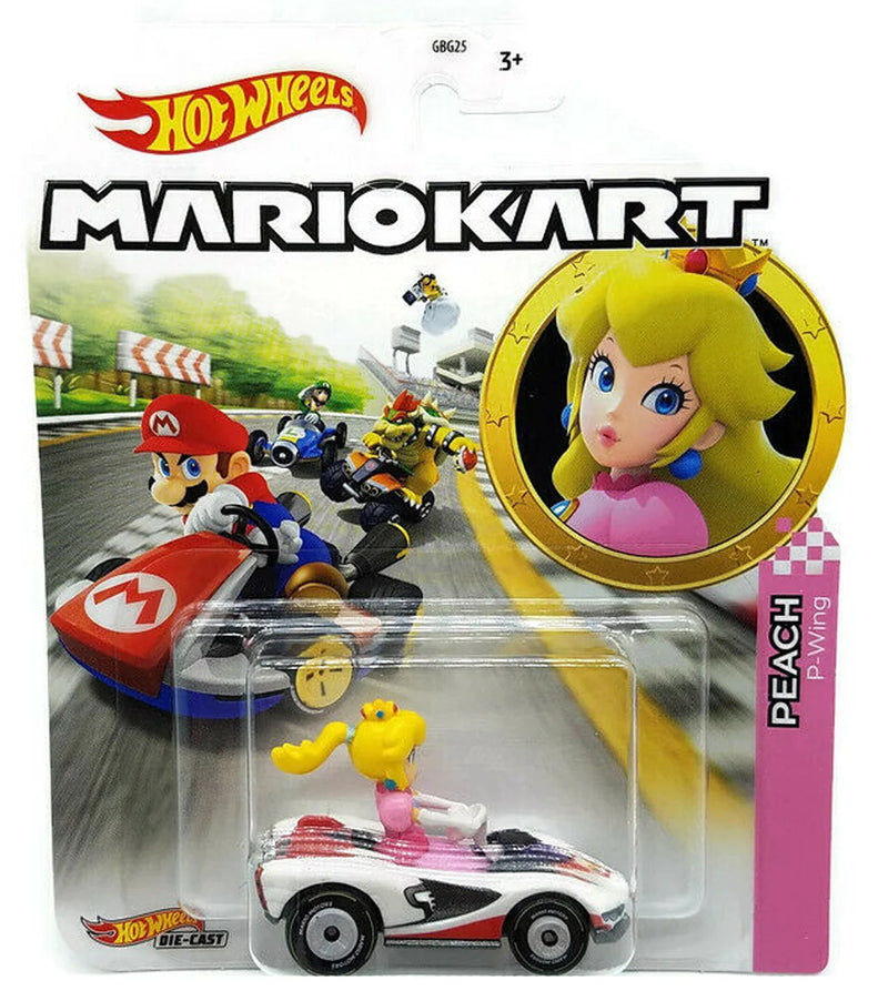 Hot Wheels - Mario Kart - Princess Peach P-Wing