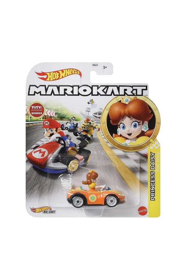 Hot Wheels - Mario Kart - Princesse Daisy Wild Wing